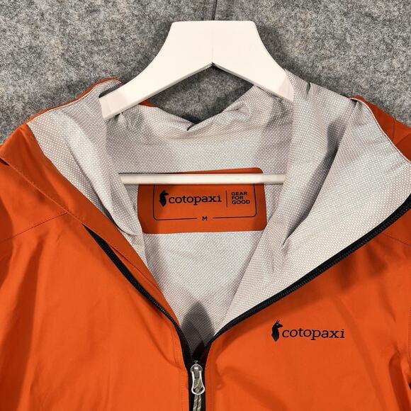 COTOPAXI MENS CIELO RAIN JACKET FULL ZIP SIZE MEDIUM NWO SPICE - Picture 5 of 10